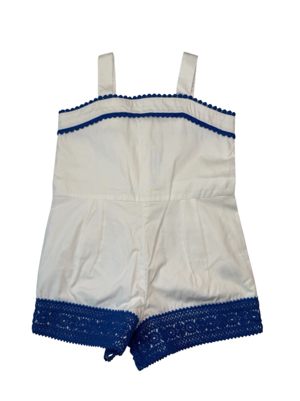 Janie and Jack Crochet Romper Toddler Girl size 3 NWT